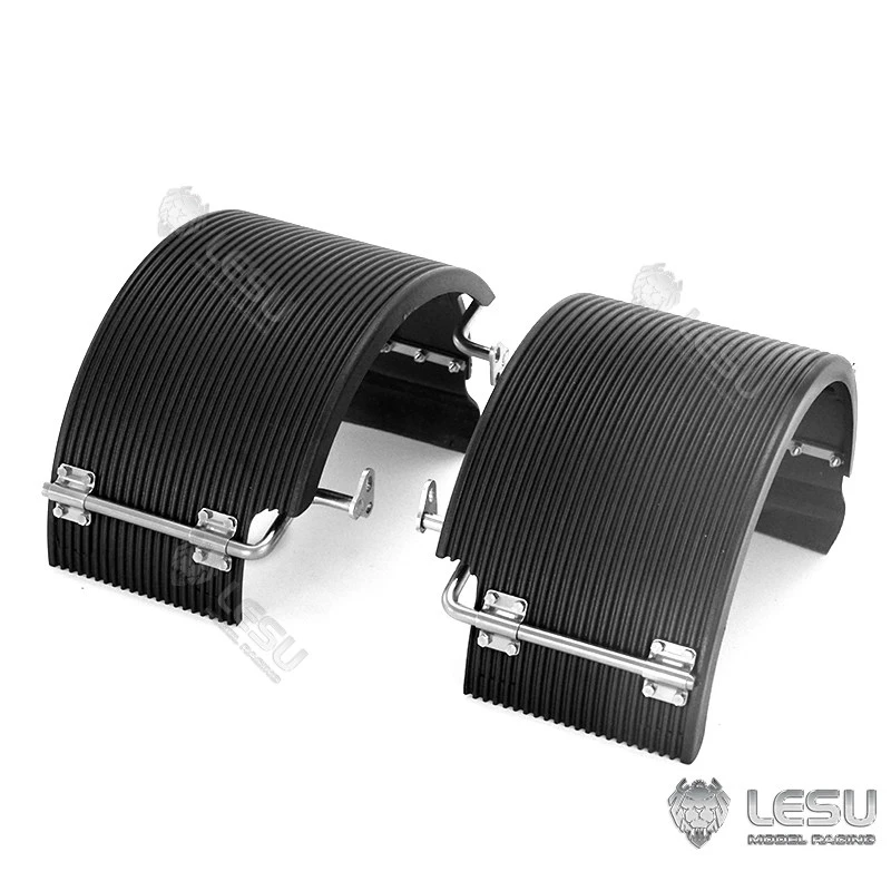Fender LESU for 1/14 Model Toy Dump Truck Metal Modification Parts Semicircular Taillight Frame S-1267 Truck DIY Accessory Toy