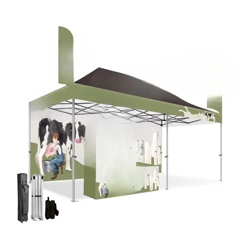 

Outdoor advertising folding tent, roof is popular