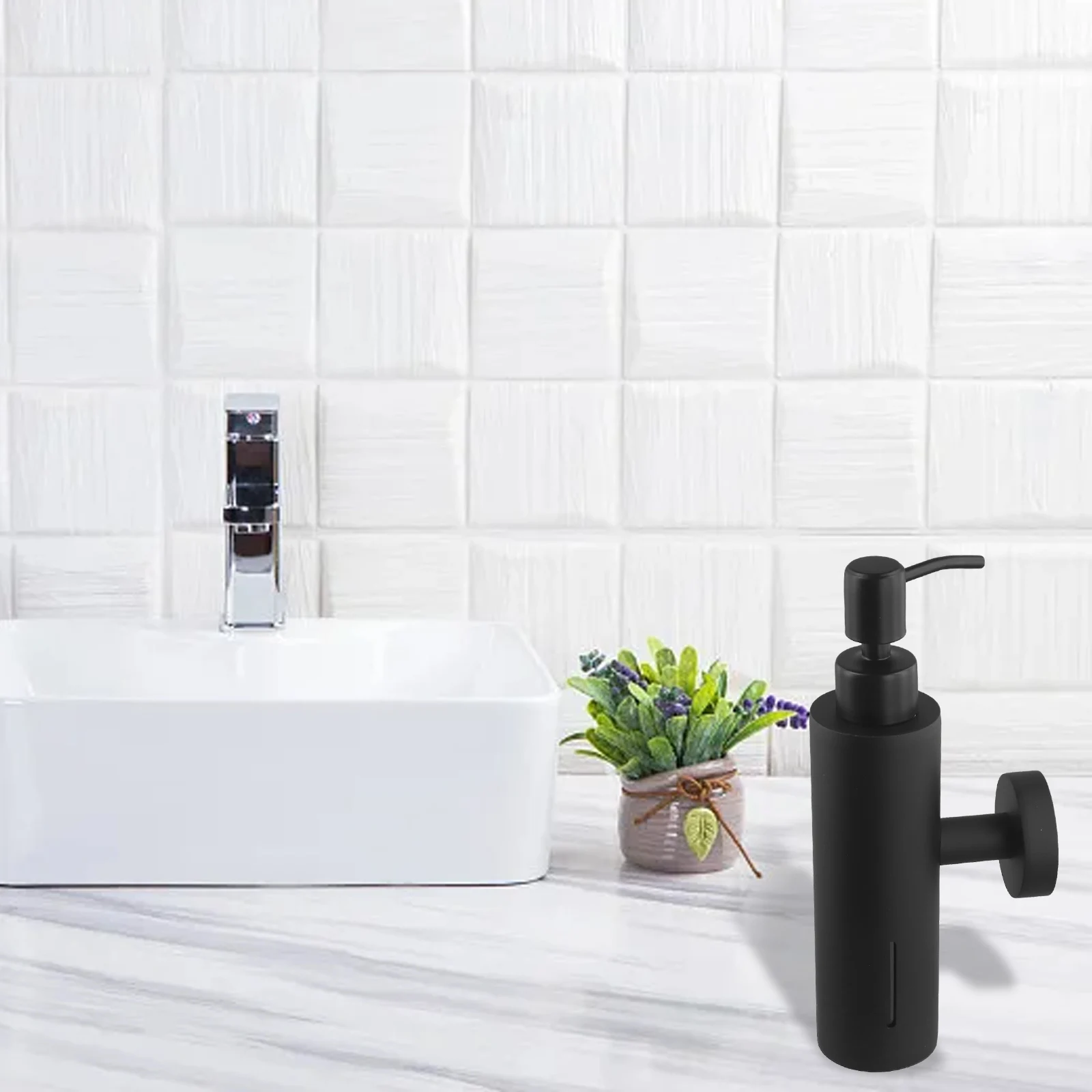 

Дозатор для шампуня для ванной и кухни, универсальный, из нержавеющей стали, варианты цвета: черный и серебристый