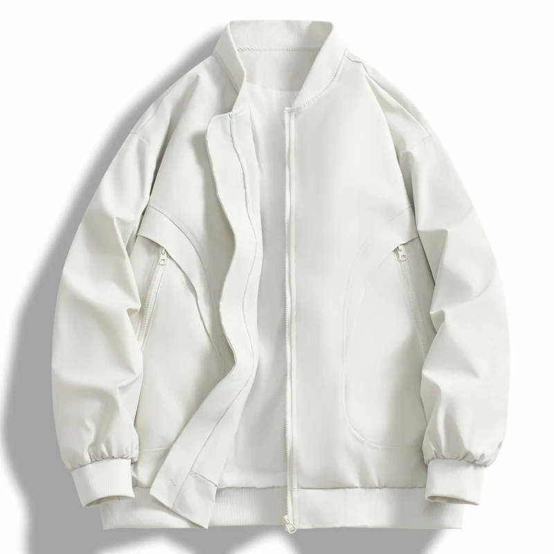 

Мужская куртка в американском стиле, модная бейсбольная куртка, оверсайз для пар, мужская одежда, уличная мода