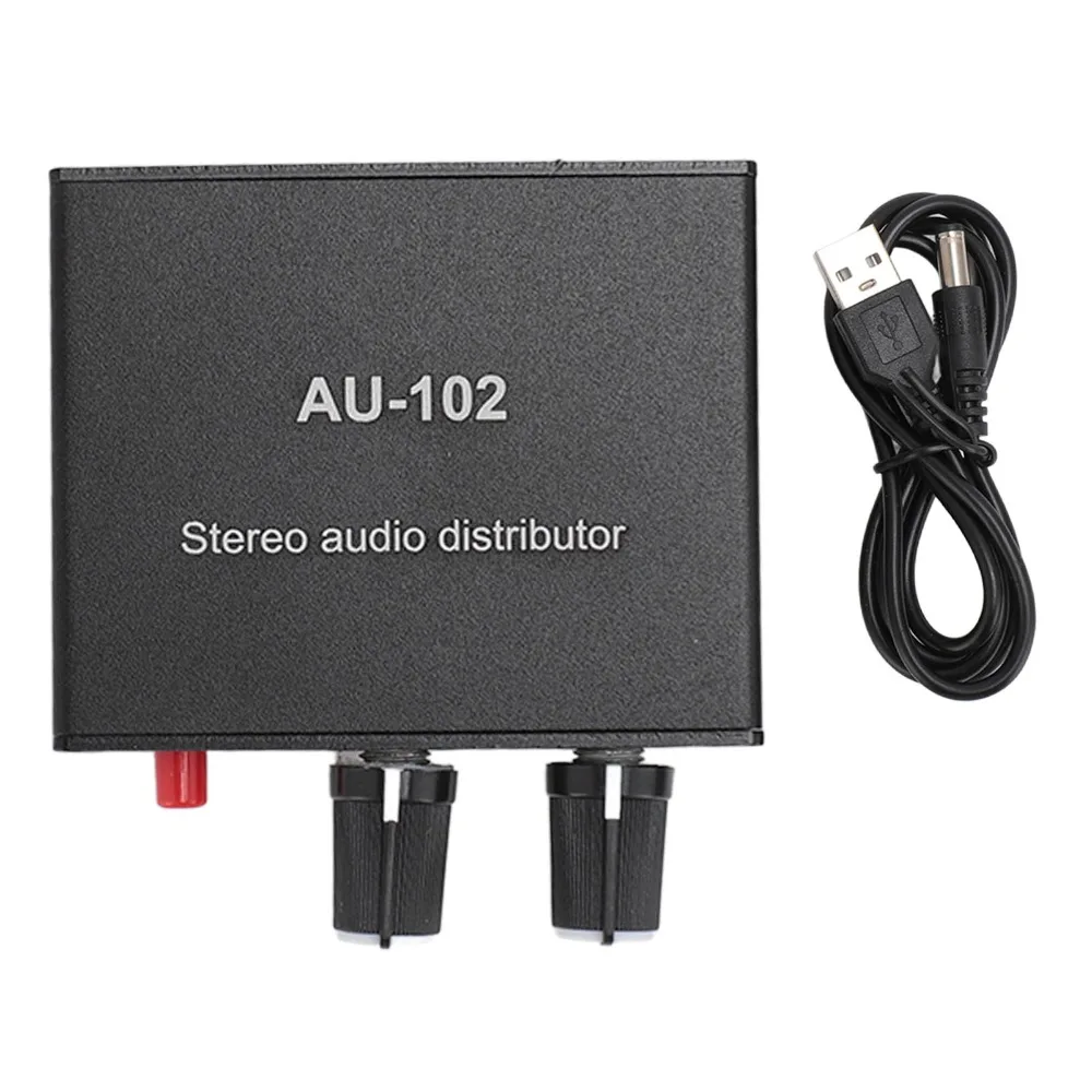 

Усилитель звука 1 вход/2 выхода, 2-канальный, с независимым управлением, стереоразветвитель 3,5 мм, Plug and Play, стереоусилитель