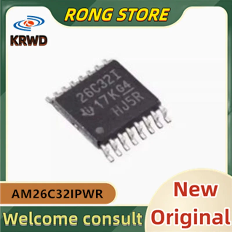 

20pcs 26C32I AM26C32IPWR TSSOP-16 New and Original