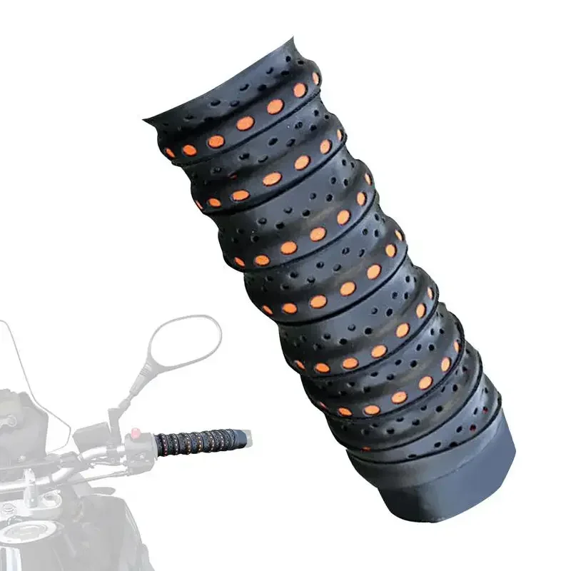 1/2PC Motorcycle Handlebar Wrap Non-Slip PU Cycling Handle Wraps Anti Slip Wear Resistant Handle Wraps Bar Tape For Enhance Grip