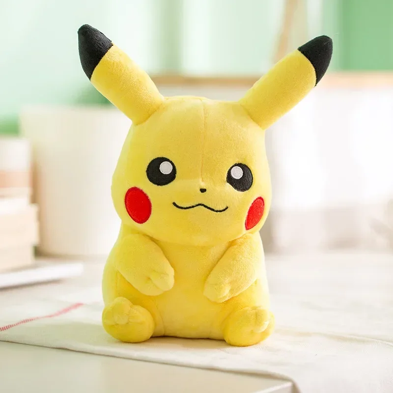 30cm Pokemon Pikachu Plush Toys Kawaii Japan Anime Elf Plush Doll Soft Stuffed Cartoon Pikachu Doll Birthday Gift for Kids Girls