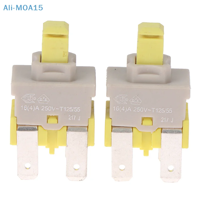 E-Switch PA512C Self-locking Switch 4pin Dishwasher Vacuum Cleaner Power Button