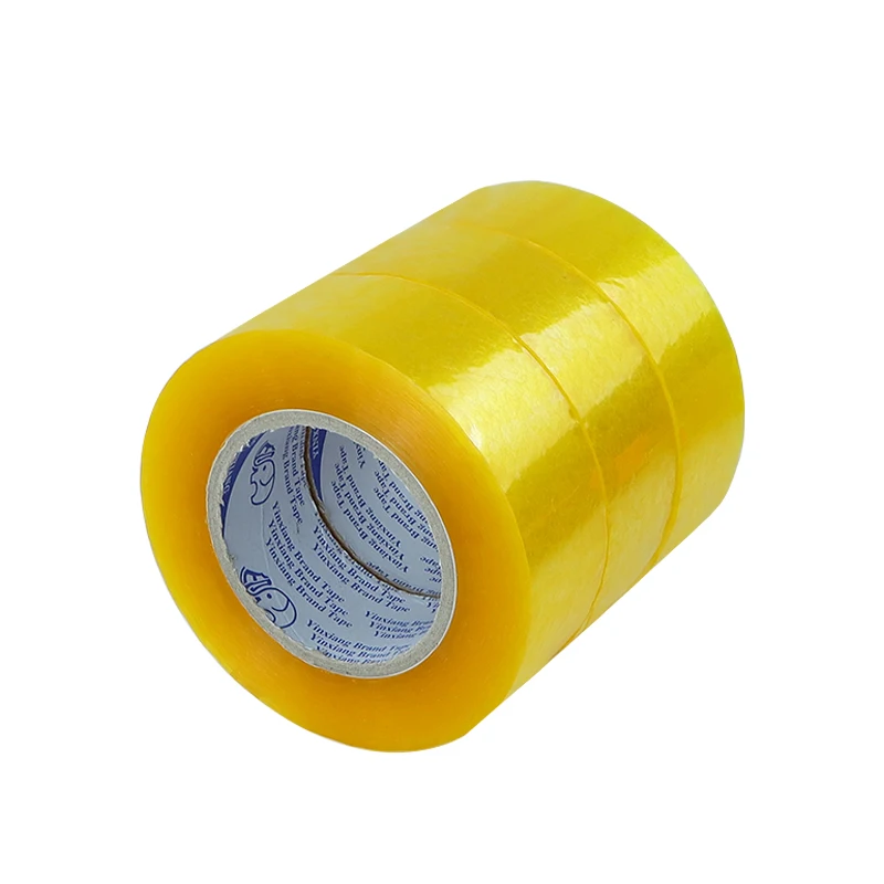 3 rolls of clear packaging tape, heavy duty packaging tape for shipping packaging mobile sealing, 45 yards per roll