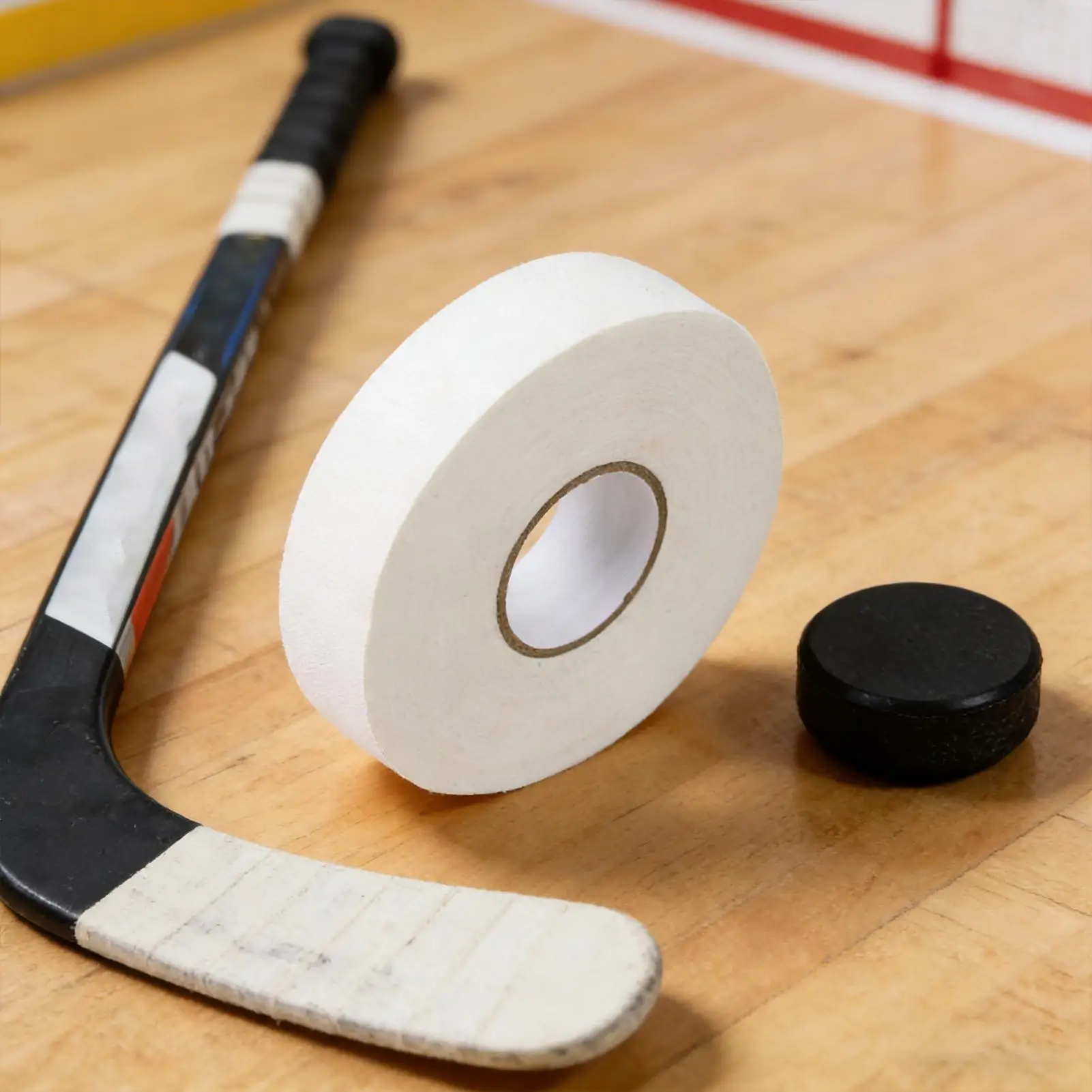 

Hockey Stick Grip Tape 25mx2.5cm Adhesive Stick Wrap Waterproof Anti-Slip Bat Grip Tape for Hockey Sticks Baseball Bats Golf