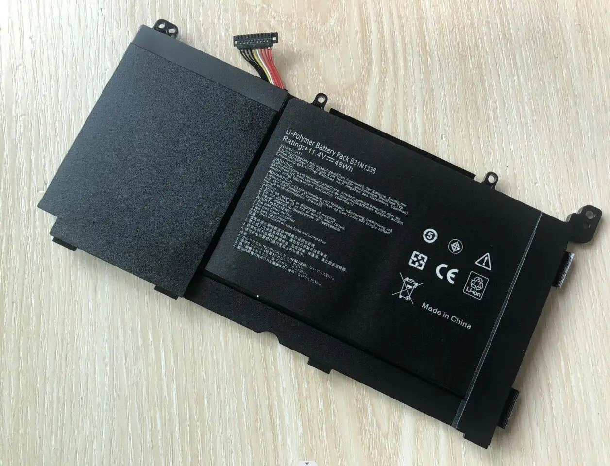 Imagem -02 - Bateria do Portátil Asus Vivobook A551l S551 S551l S551l S551ln R533l K551ln Série K551l A42-s551 B31n1336 11.4v 48wh