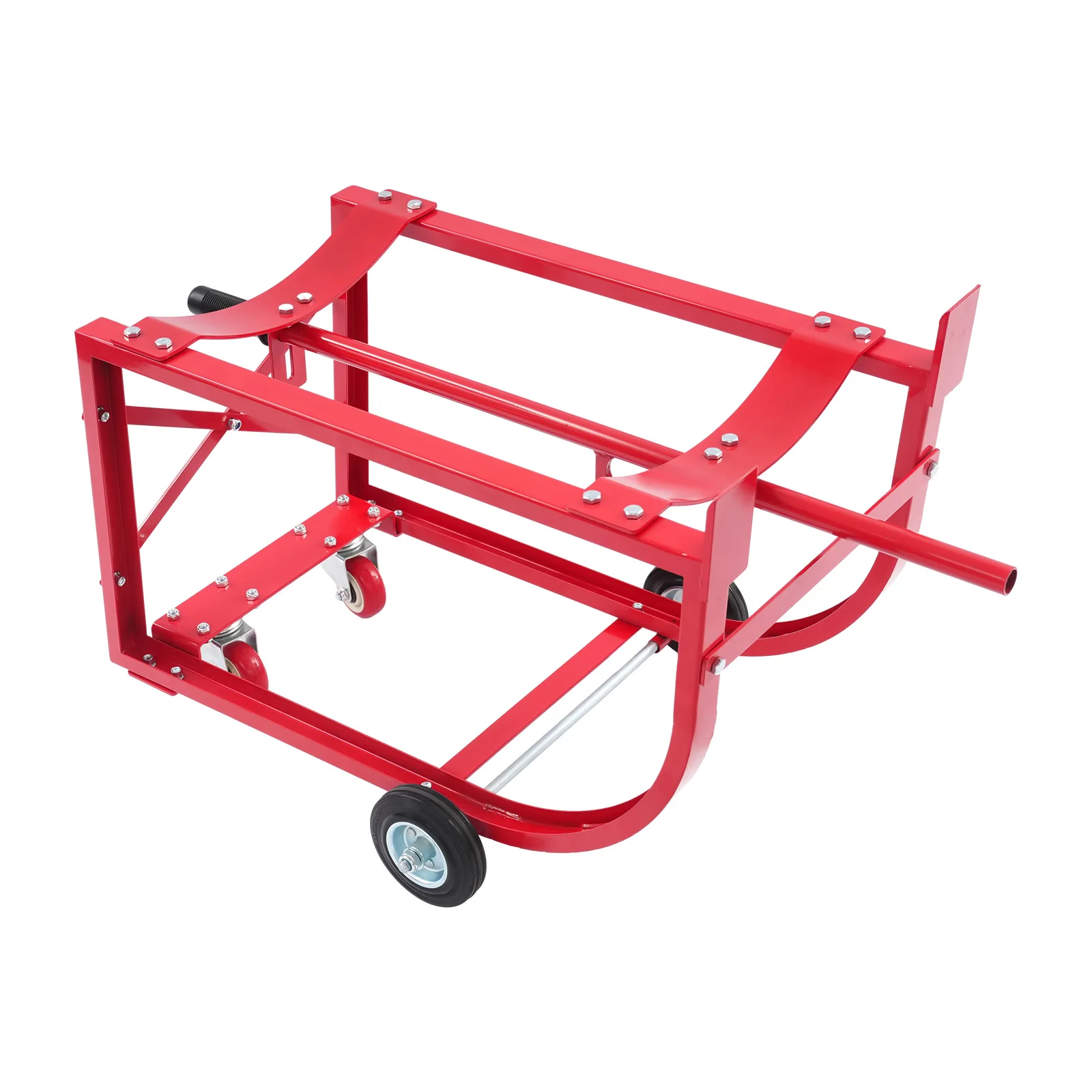Global Industrial Easy-Steer Drum Cradle for 55 Gallon Steel Drums