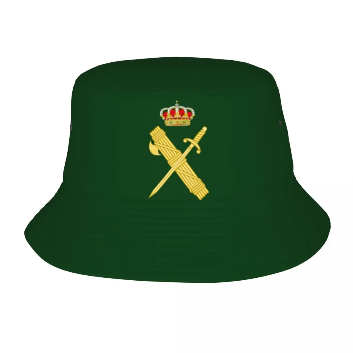 

Летняя пляжная шляпа, испанская гвардия, гражданский логотип, аксессуары, панамы для женщин и мужчин, шляпа от солнца, Испания, панамская шляпа, рыбацкая шляпа