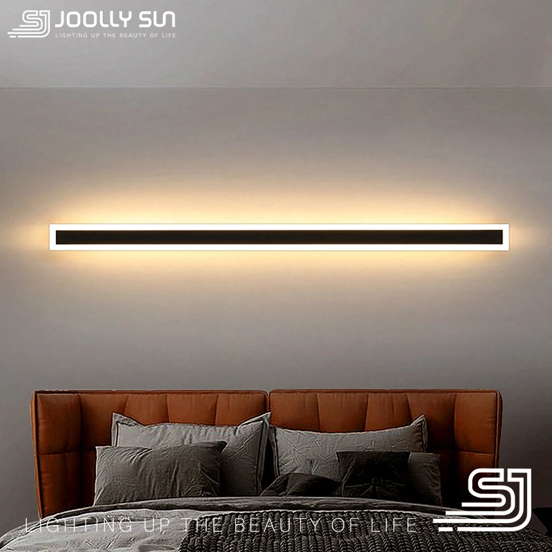 JoollySun applique da parete illuminazione a LED lampada impermeabile per esterni corridoio Blacony camera da letto soggiorno Modern Home Decor