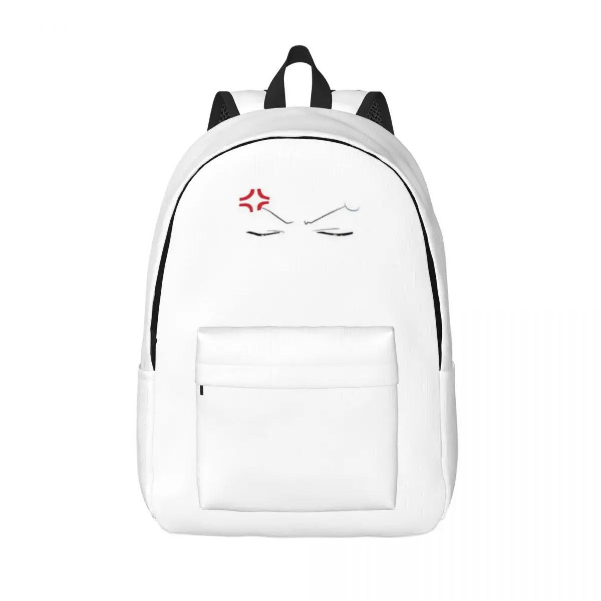 

Angry Face Простой и стильный рюкзак Холщовая сумка-рюкзак