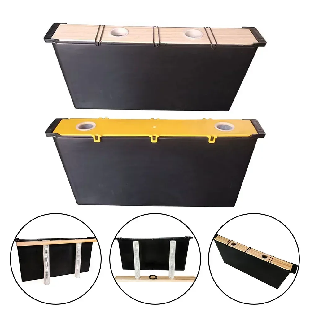 Praktischer Bienen-Futterspender für den Außenbereich, 1 48,8 x 22,5 x 6 cm, Tierfütterung, Schwarz, durch eine Lebensmittelquelle für Bienen