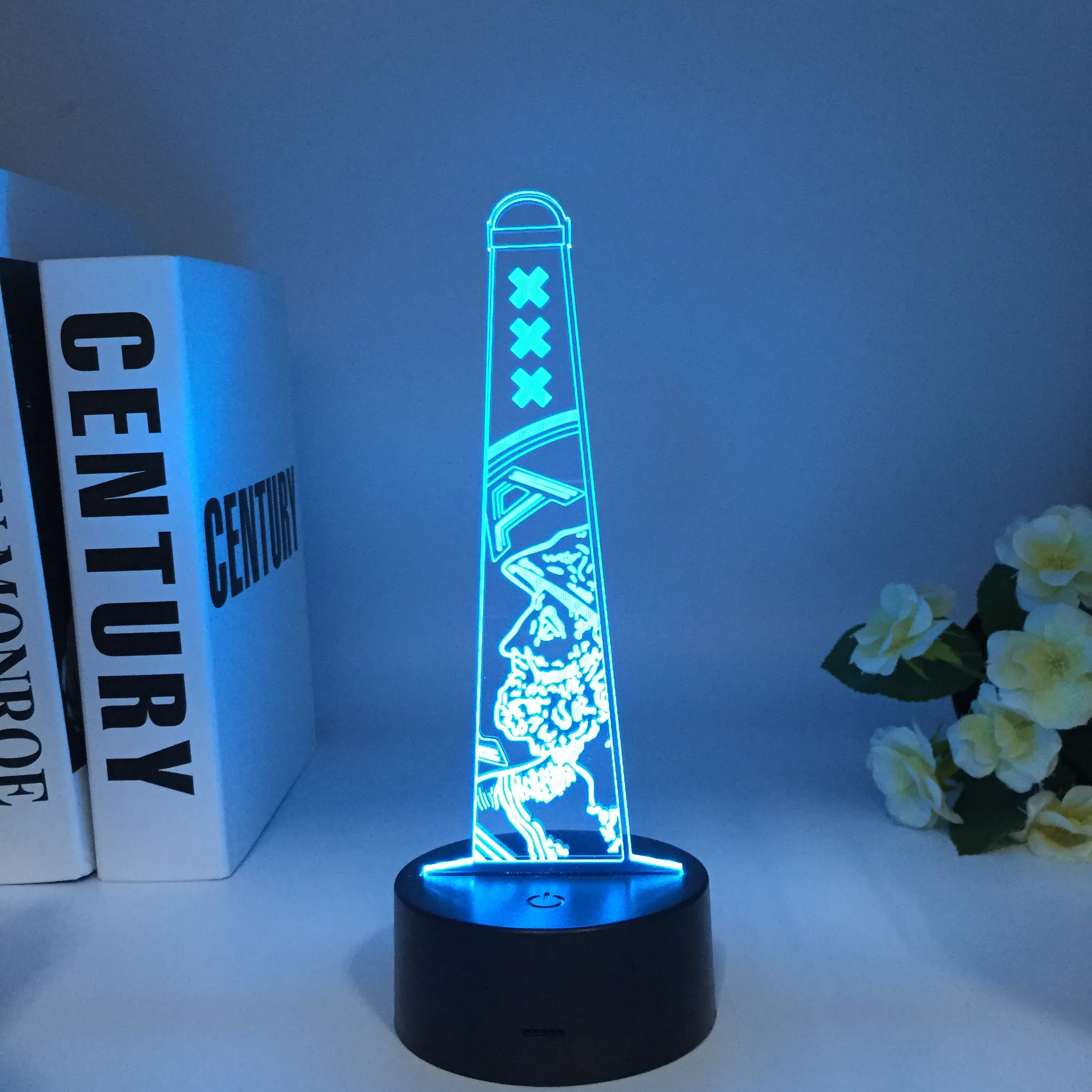 Antico egitto Anubis Arylic 3D lampada LED Night Light Illusion 7 colori cambiati regalo giocattolo di natale USB Light Friends Gift Home Decor