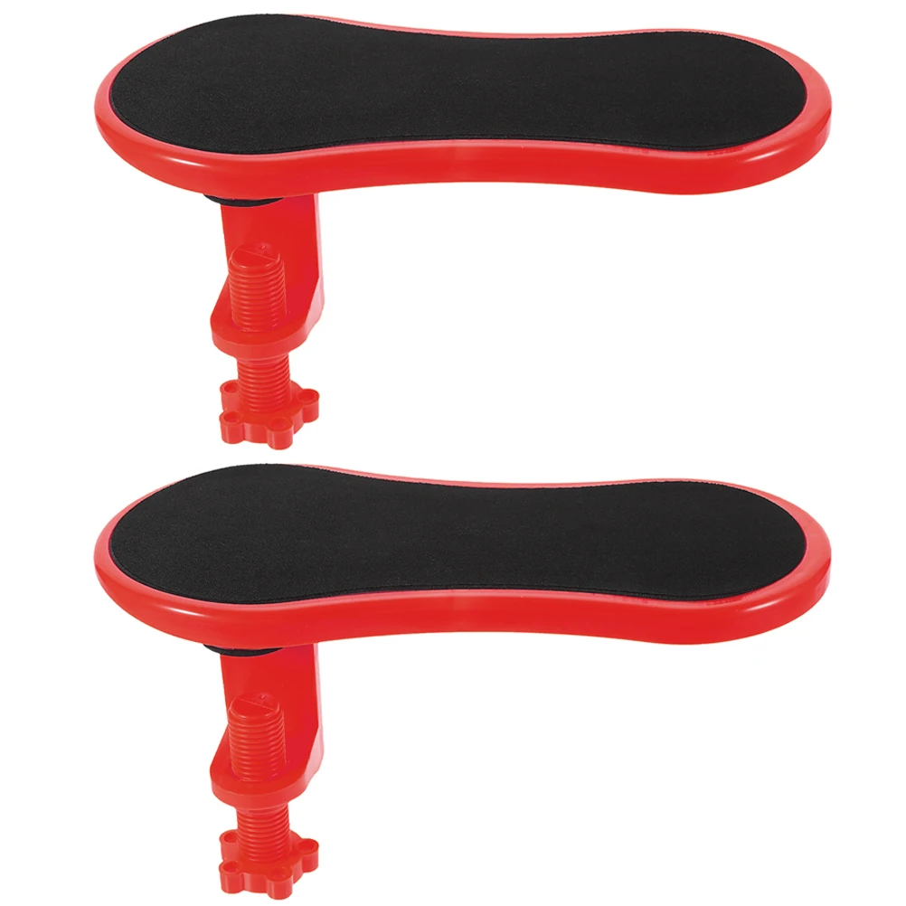 

2pcs Wrist Rest Ergonomic Desk Armrest Support Office Gaming Wrist Elbow Pad Non Slip Keyboard Mouse Armrest Table Extender