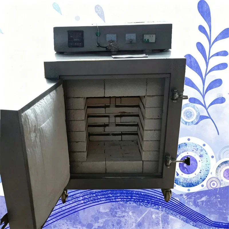 High-Temperature Electric Kiln for Glazing Ceramics and DIY Projects; Laboratory Electric Muffle Furnace for Jewelry(Customized) view 5