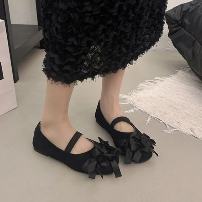 

Soft Sole Elegant Single Shoes Women's 2026 New Lightweight Temperament Ballet Single Shoes