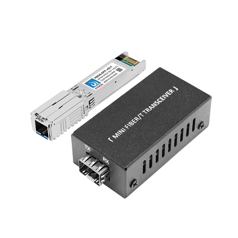 

HSGQ OLT GPON Stick 1.25G 1Pon+1Port RJ45 OLT for 16 ONU Access Mini Type SC-UPC Fiber Portable OLT
