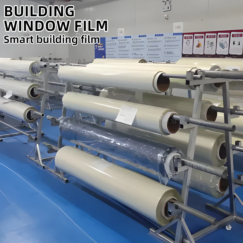 

Умная пленка PDLC для стеклянной перегородки, электрическая переключаемая оконная пленка для конфиденциальности