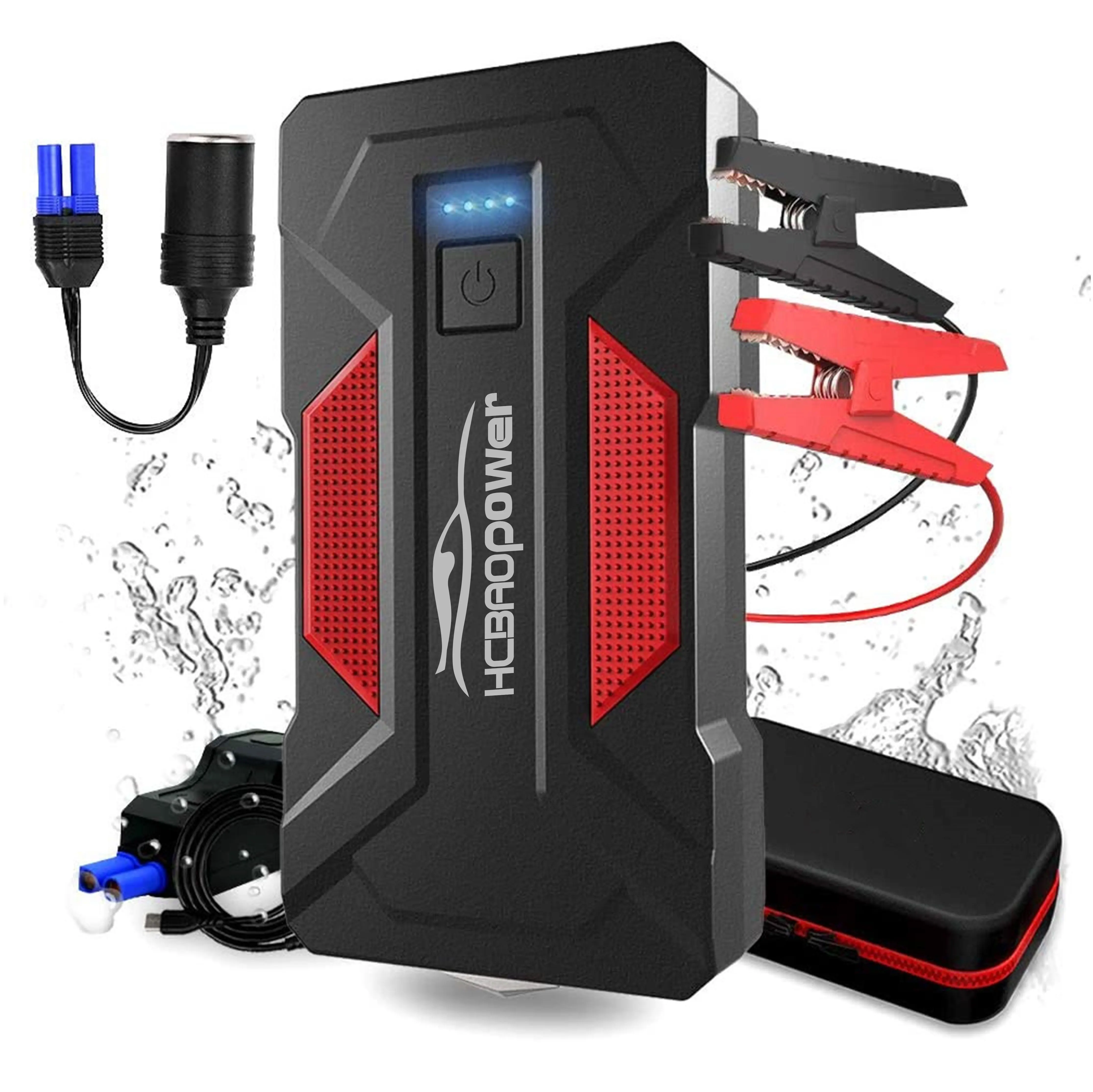 

Manufacturer High Power Portable Car Battery Charger Jump Starter Outdoor Emergency Portable Car Jump Starter