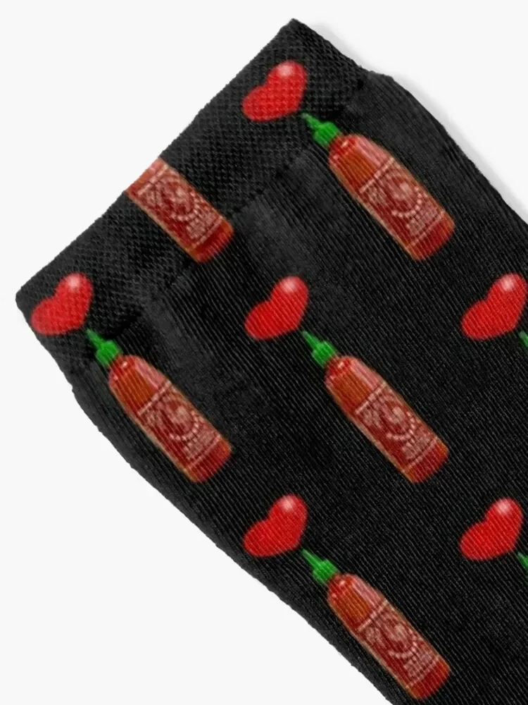 I Love Sriracha Socks loose professional running fashionable Woman Socks Men's