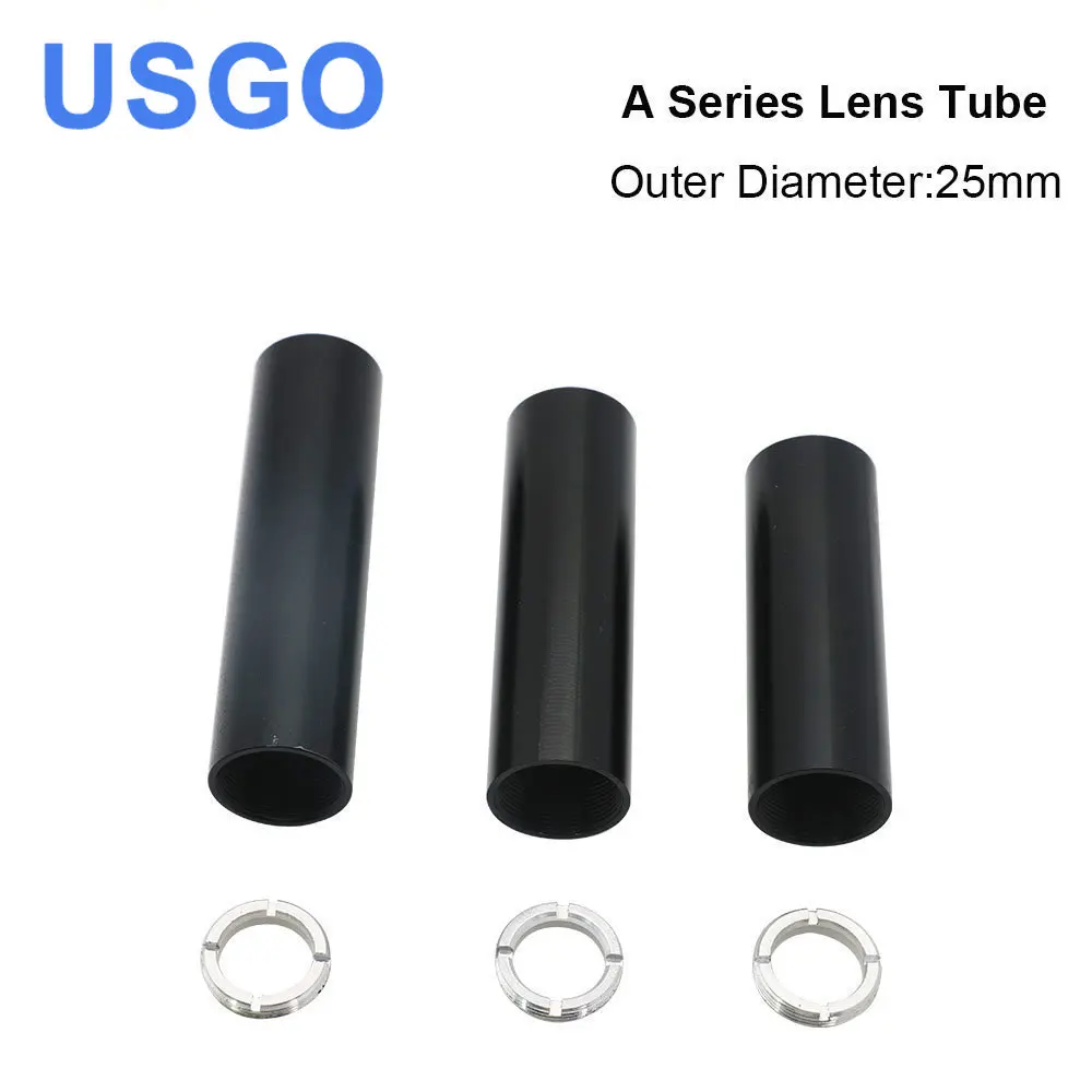 USGO  A Series CO2 D.25mm Lens Tube for D20 F50.8/63.5/101.6mm Lens CO2 Laser Cutting Engraving Machine