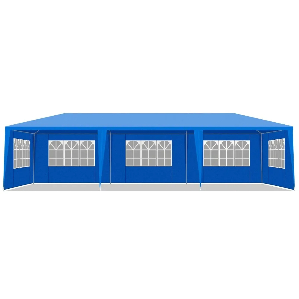 

Тент-шатер 10x20/30 футов для мероприятий на открытом воздухе, водонепроницаемый, для вечеринок, свадеб, кейтеринга