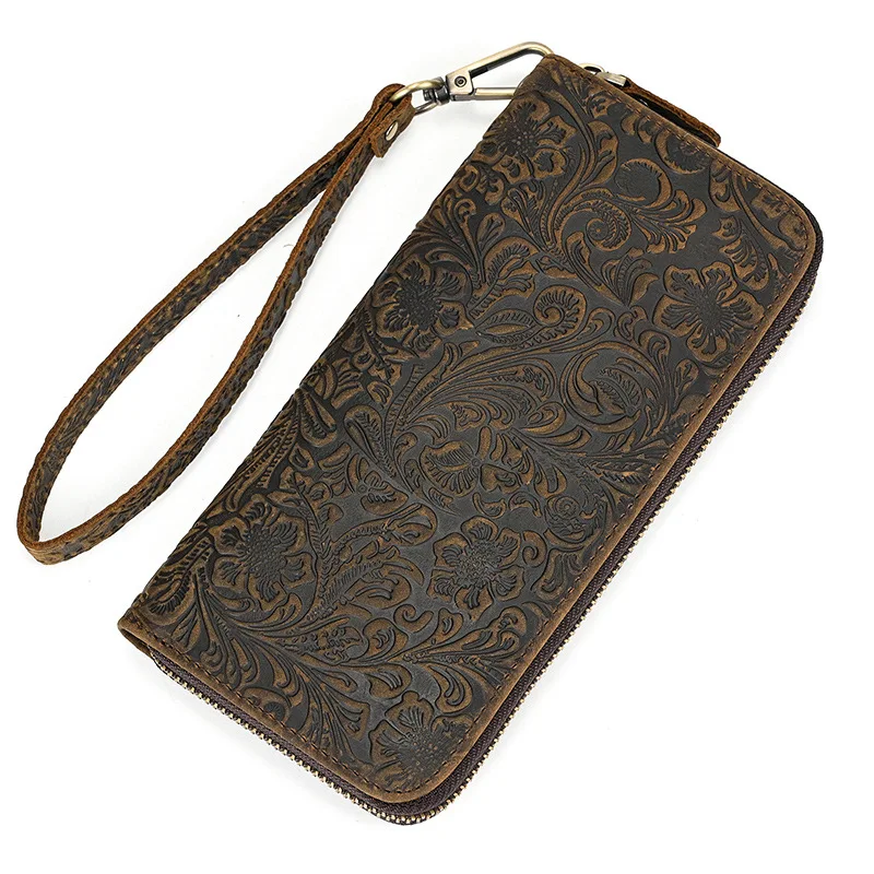 floral-man-genuine-leather-purse-real-cow-leather-wallet-large-zipper-clutch-bag-with-wristlet