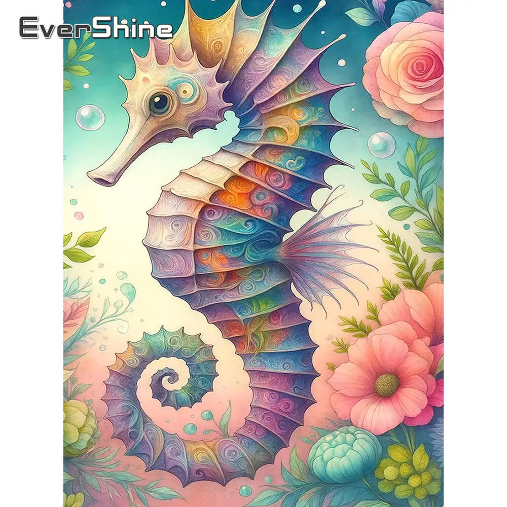Evershine Diamant-Malerei, Hund, Tier, Strass-Bilder, Cartoon-Diamant-Stickerei, Brücke, buntes Kunsthandwerk, handgefertigtes Geschenk