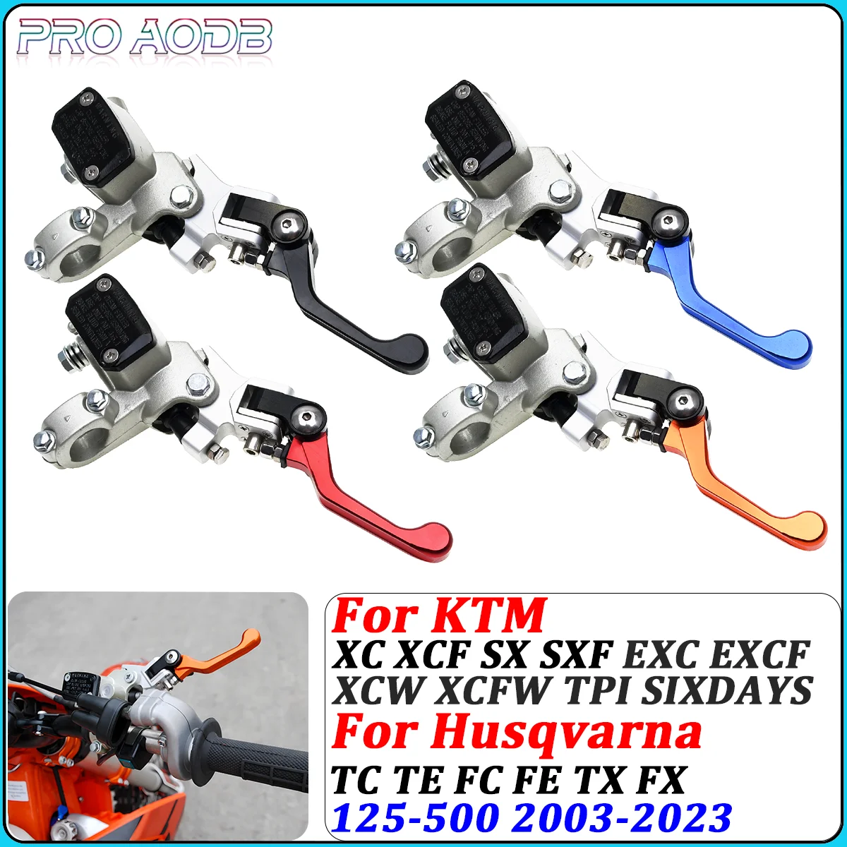 

Motocross Right Brake Master Cylinder Clutch Pump Brake Lever For KTM 125 250 300 350 450 500 XC XCF SX SXF EXC EXCF XCW XCFW