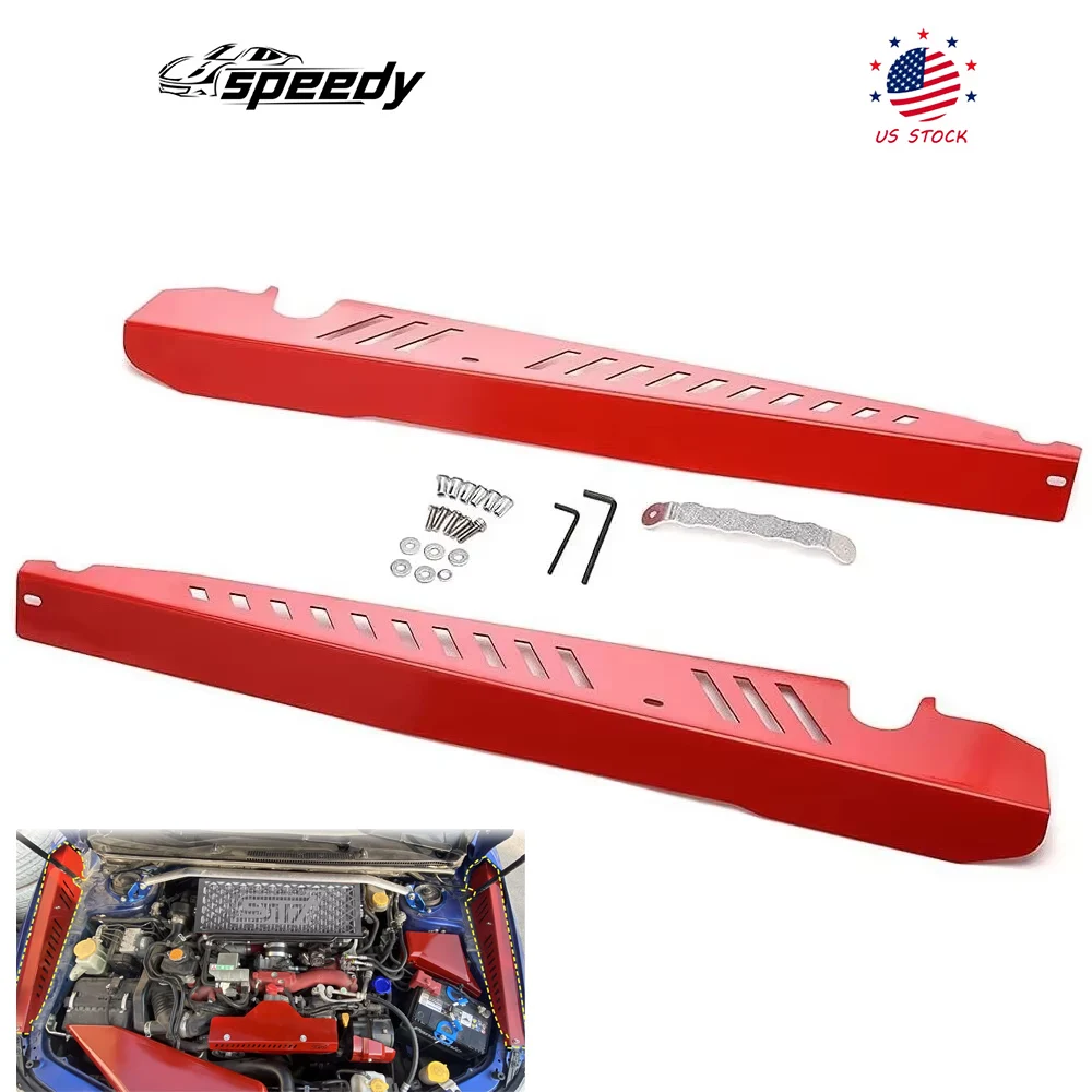 

Высокопроизводительная алюминиевая панель крыльев для Subaru WRX WRX STI Red HL-1022 2015-2021 гг.