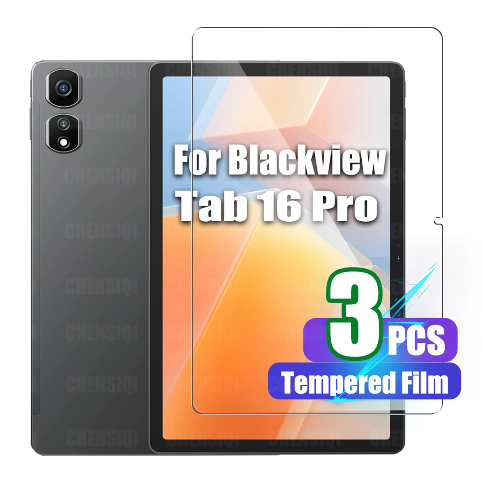 

Защитная пленка для экрана для Blackview Tab 16 Pro (11 дюймов), 2024 дюйма, закаленное стекло с твердостью 9H для защиты от падения и царапин