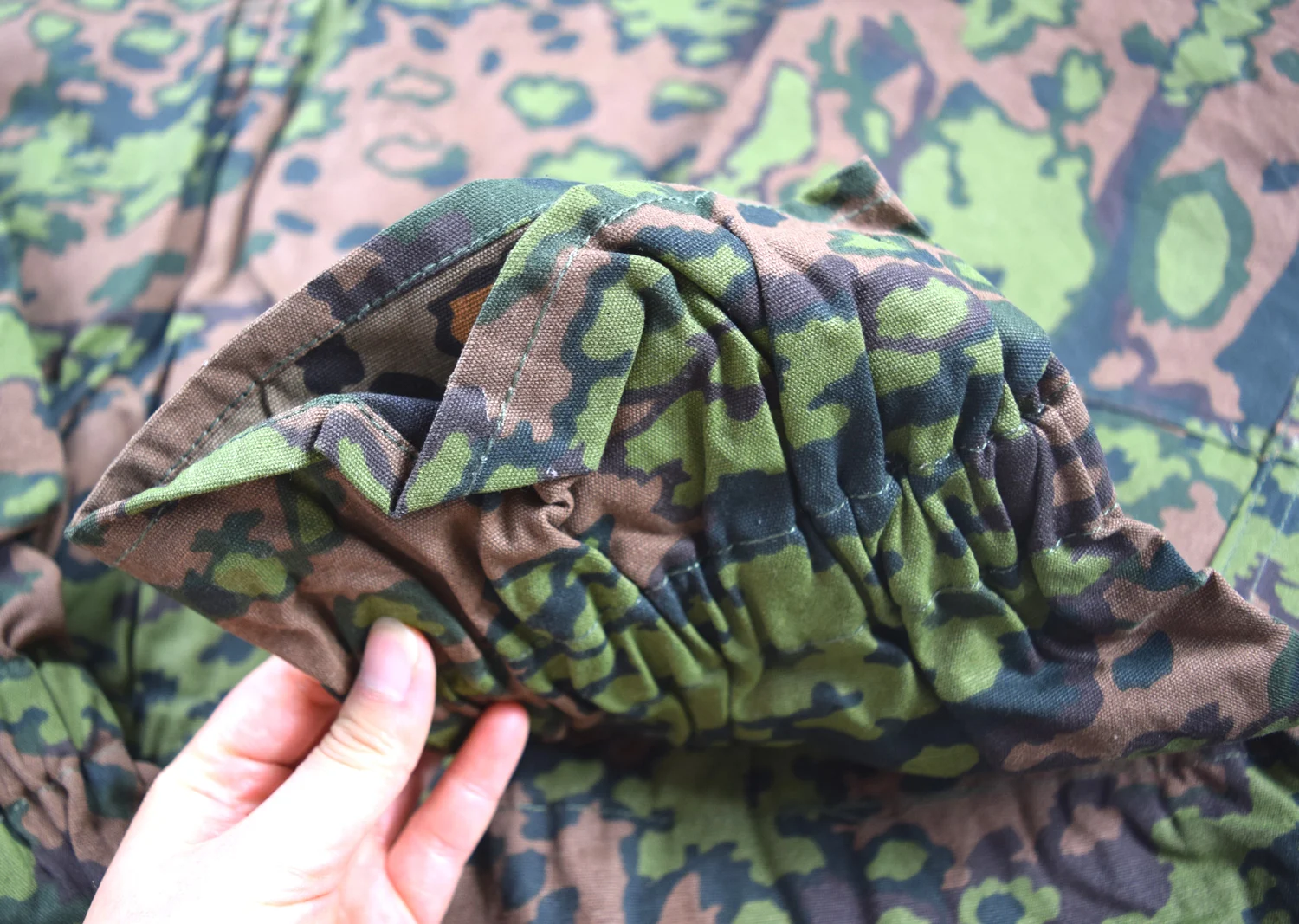 REPRODUCTION REVERSIBLE German Elite M42 OAK Smock Camo Color