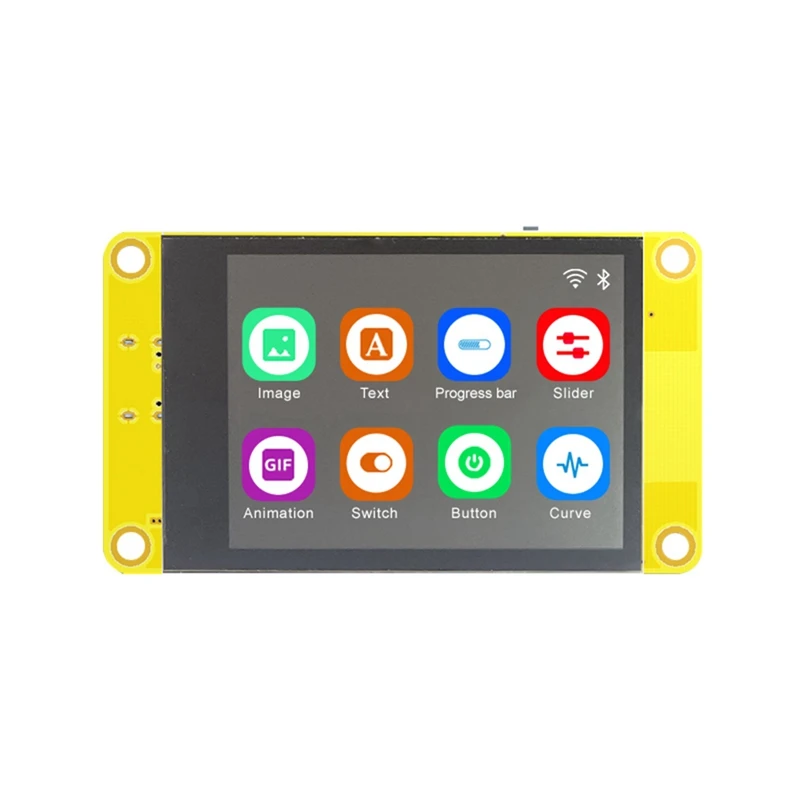 ESP32 LVGL WIFI&Bluetooth IOT Development Board 2.2Inch Smart Display Screen LCD TFT Module With Touch