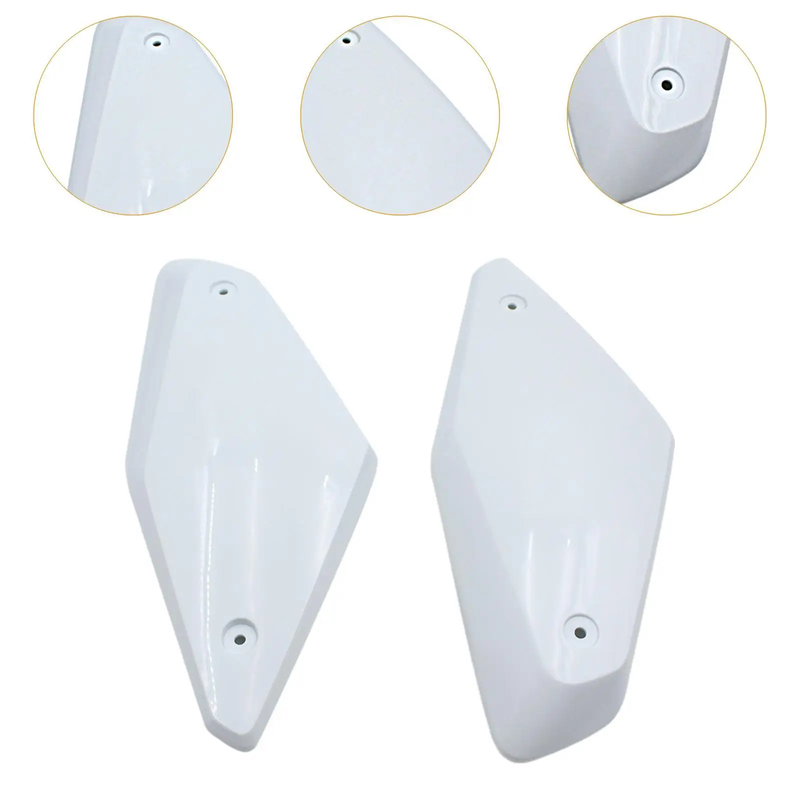 دراجة نارية الجانب لوحة مدخل هواء غطاء خزان النفط غطاء لهوندا CBR650R 2019-2023 بسهولة استبدال أجزاء الملحقات #5