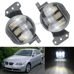 Pair 63176910792 63176910791 Fog Lamp For BMW 5 Series E60 525i 530d 535d LCI M SPORT 2004 - 2008 Car Front Bumper LED Fog Light