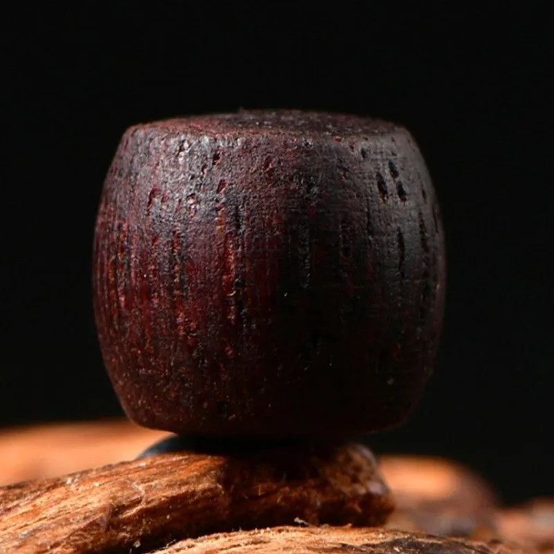 5A Natural Dalbergia Wood Barrel Bead Single Bead DIY Jewelry Making