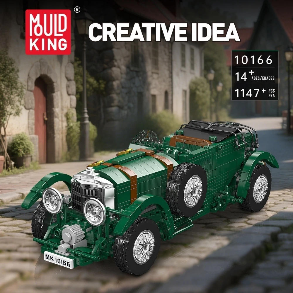 Vintage Collectible Toy Cars - 10166 – zestaw klocków do budowania