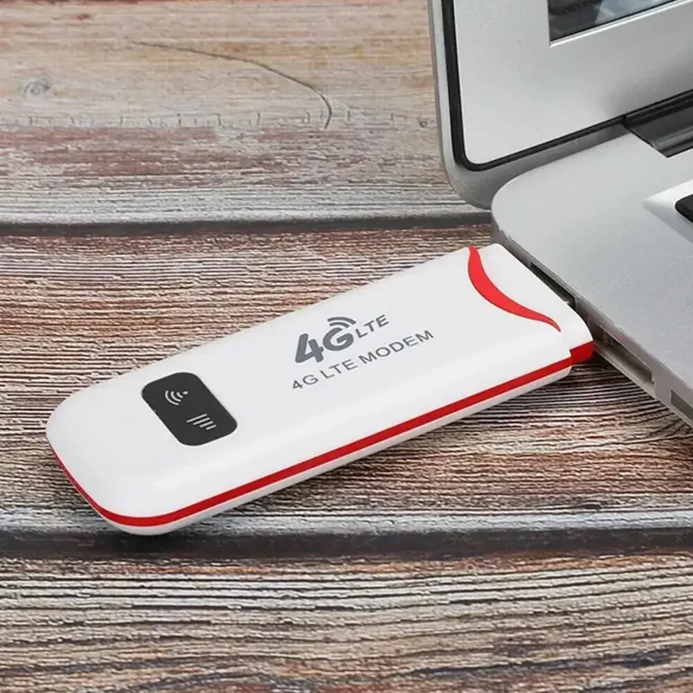 

4G LTE USB Dongle Modem Stick 150Mbps Mobile Broadband Wireless Router with WiFi Adapter for Home Office 4G Sim Card