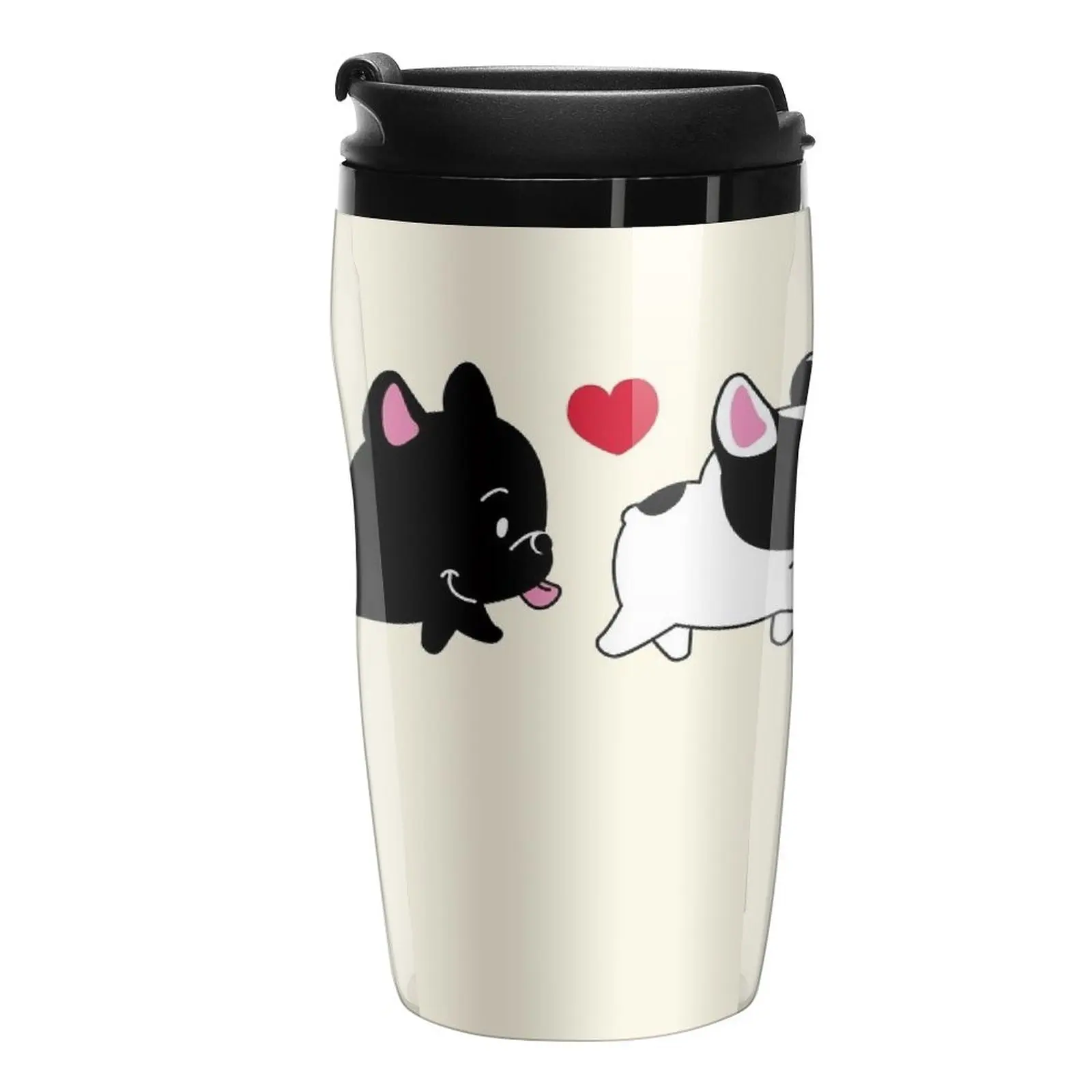 

New Frenchie Family Travel Coffee Mug Tea Cup Coffee Bowls Coffe Cups Beautiful Tea Mugs