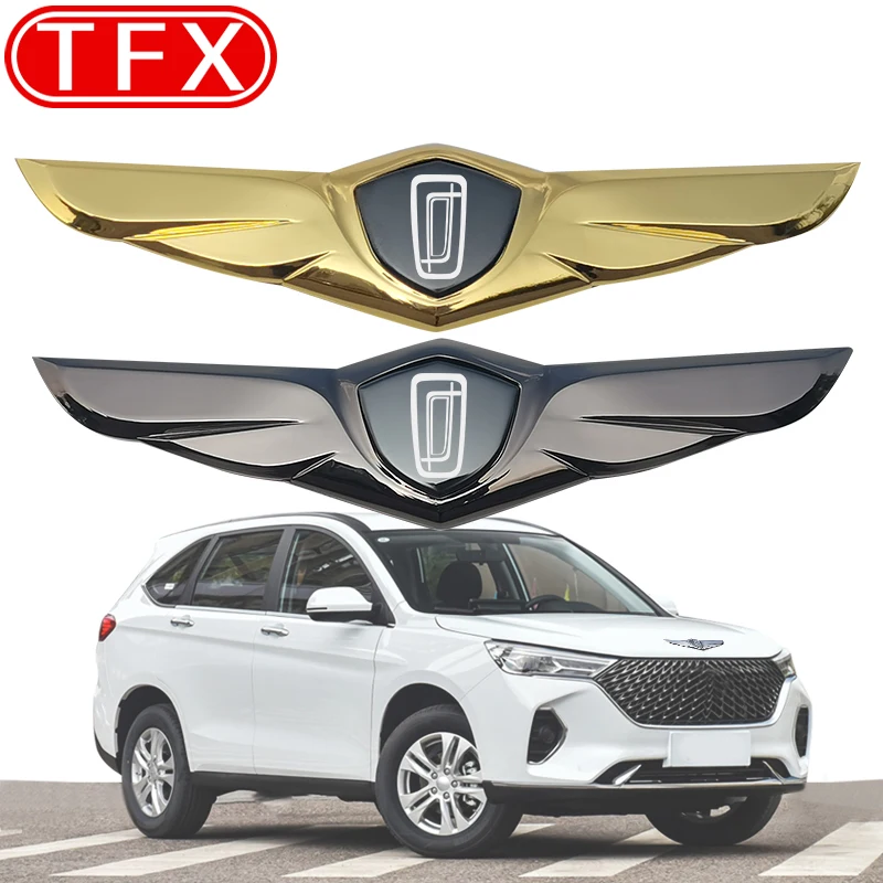 

For Faw Bestune T77 2018-2023 Car Front Grille Emblem Sticker Exterior Decoration Hood Front Face Appearance Logo Accessories