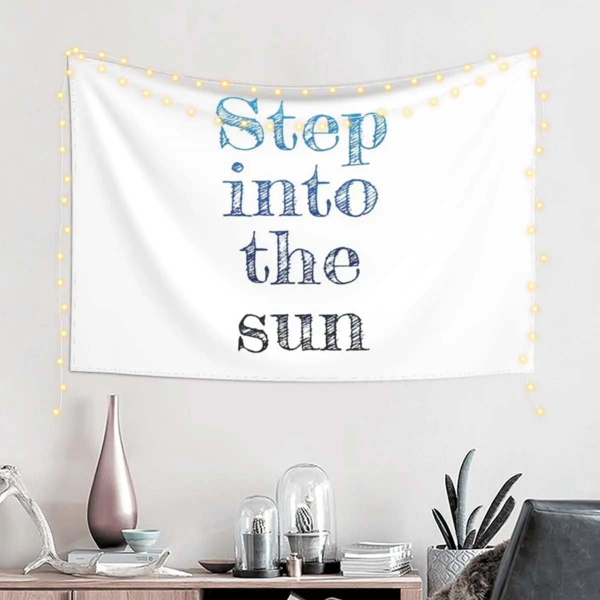 Step into the sun - Dear Evan Hansen Tapestry Bedrooms Decor Cute Decor Room Aesthetic Decor Korean Room Tapestry