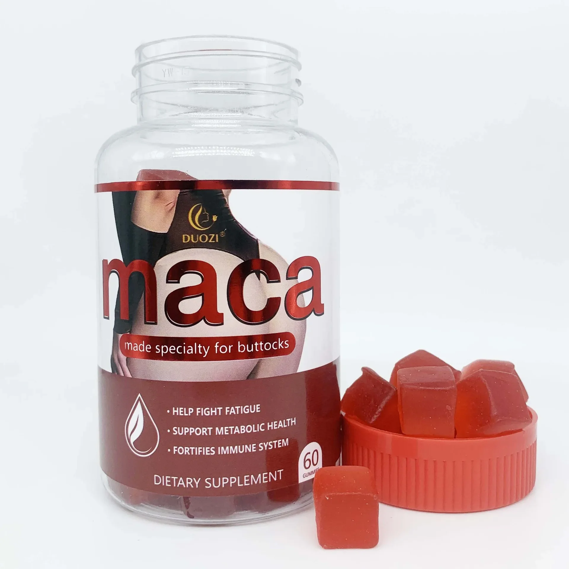 Las gomitas de maca para levantamiento de cadera mejoran la inmunidad, la resistencia física, promueven la nutrición cerebral, la fatiga y la regulación endócrina