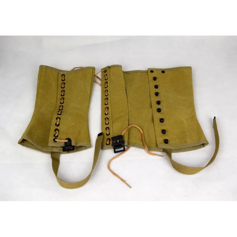 

WW II American M1938Canvas Gaiter Leggings Feet Wear Outdoor Training Camping Climbing Leg Protector Outdoor Hunting Supplies