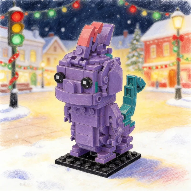 

Набор из 176 деталей MOC Monsters Inc. Рэндалл Brickheadz: модель-конструктор, игрушка, подарок, креативный коллекционный предмет для демонстрации, премиум-класс, для взрослых и детей