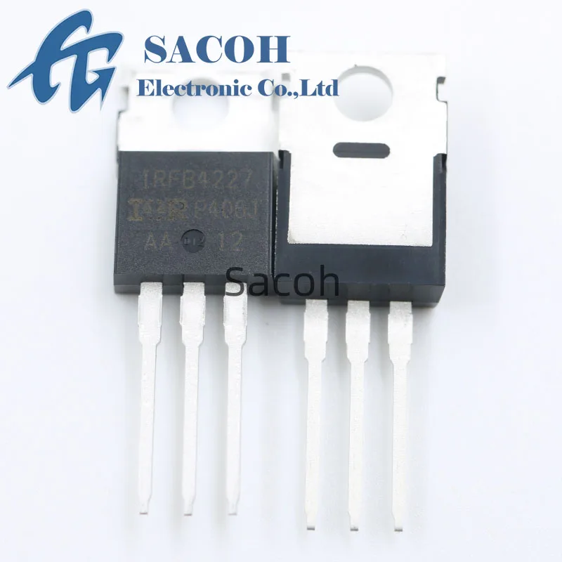 Nowy oryginalny 10 sztuk/partia IRFB4227 IRFB4227PBF 4227 lub IRFB4228 lub IRFB4229 do-220 46A 200V tranzystor MOSFET