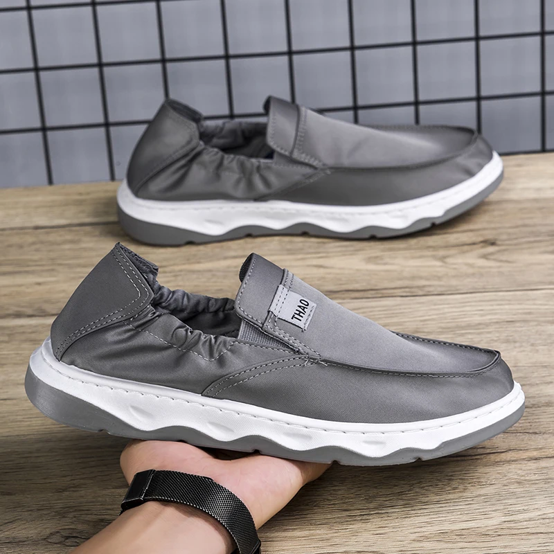 Slip-On Casual Men Cloth Shoes Breathable Sweat-Absorbing Size 39-44