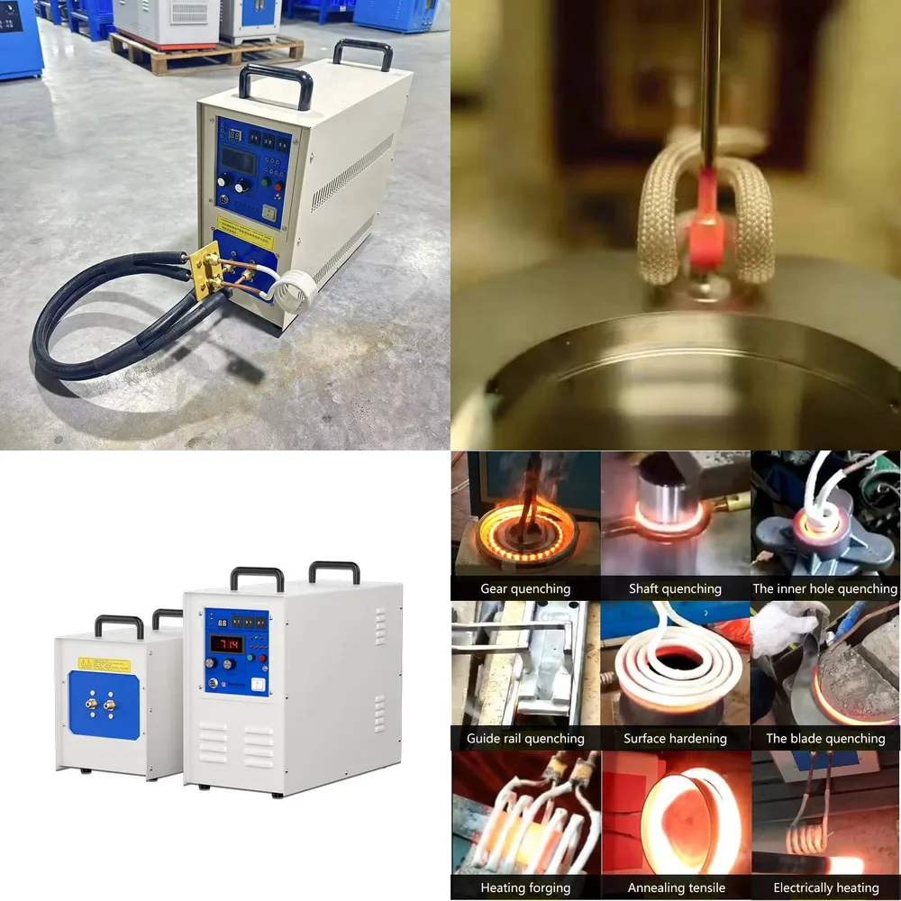 

High Efficiency Fast Heating Gold Melting Machine Induction Furnace Small