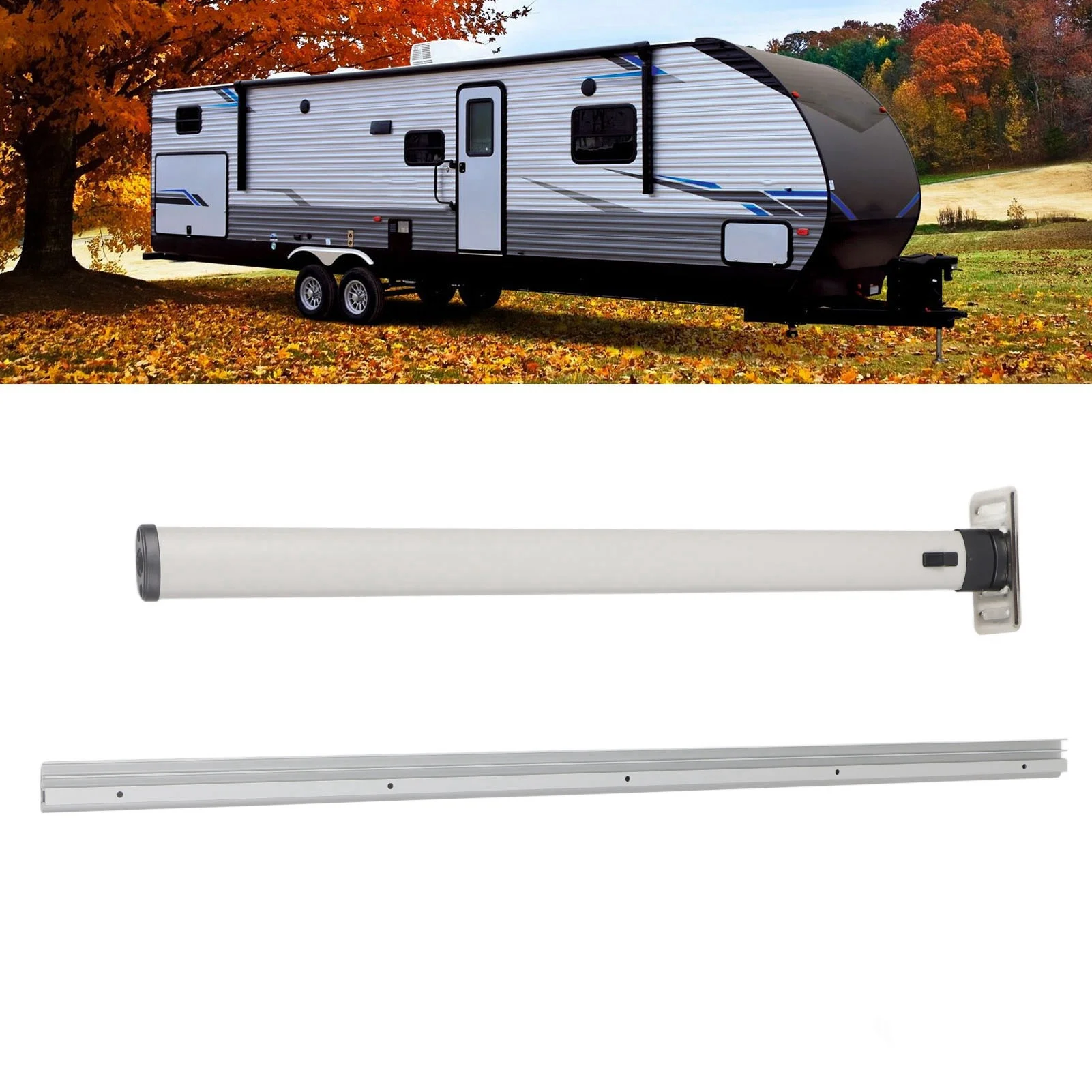 

730 мм/28,7 дюйма складная ножка стола съемный алюминиевый сплав для автофургона кемпера модификация дома на колесах мебельный аксессуар