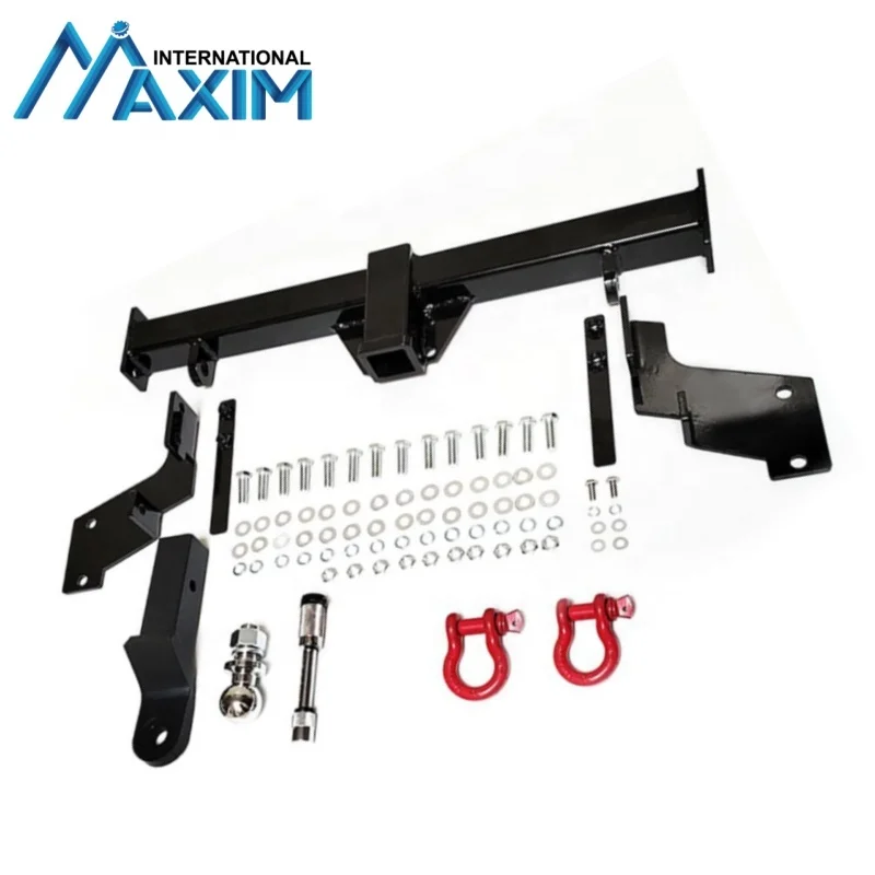 Off Road Towing Parts Rear Trailer Tow Hitch with D-rings Towing Bar for Suzuki Jimny